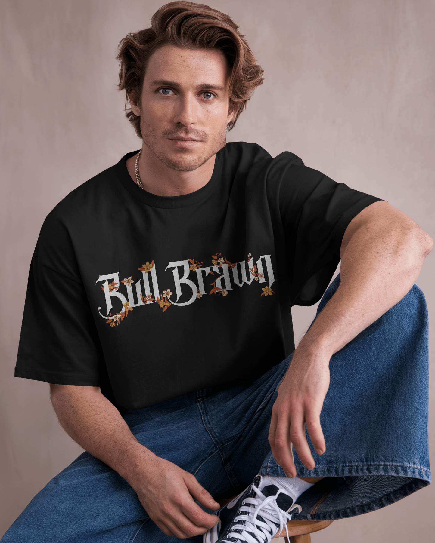 Unisex Classic Oversized T-Shirt (Bull Brawn)