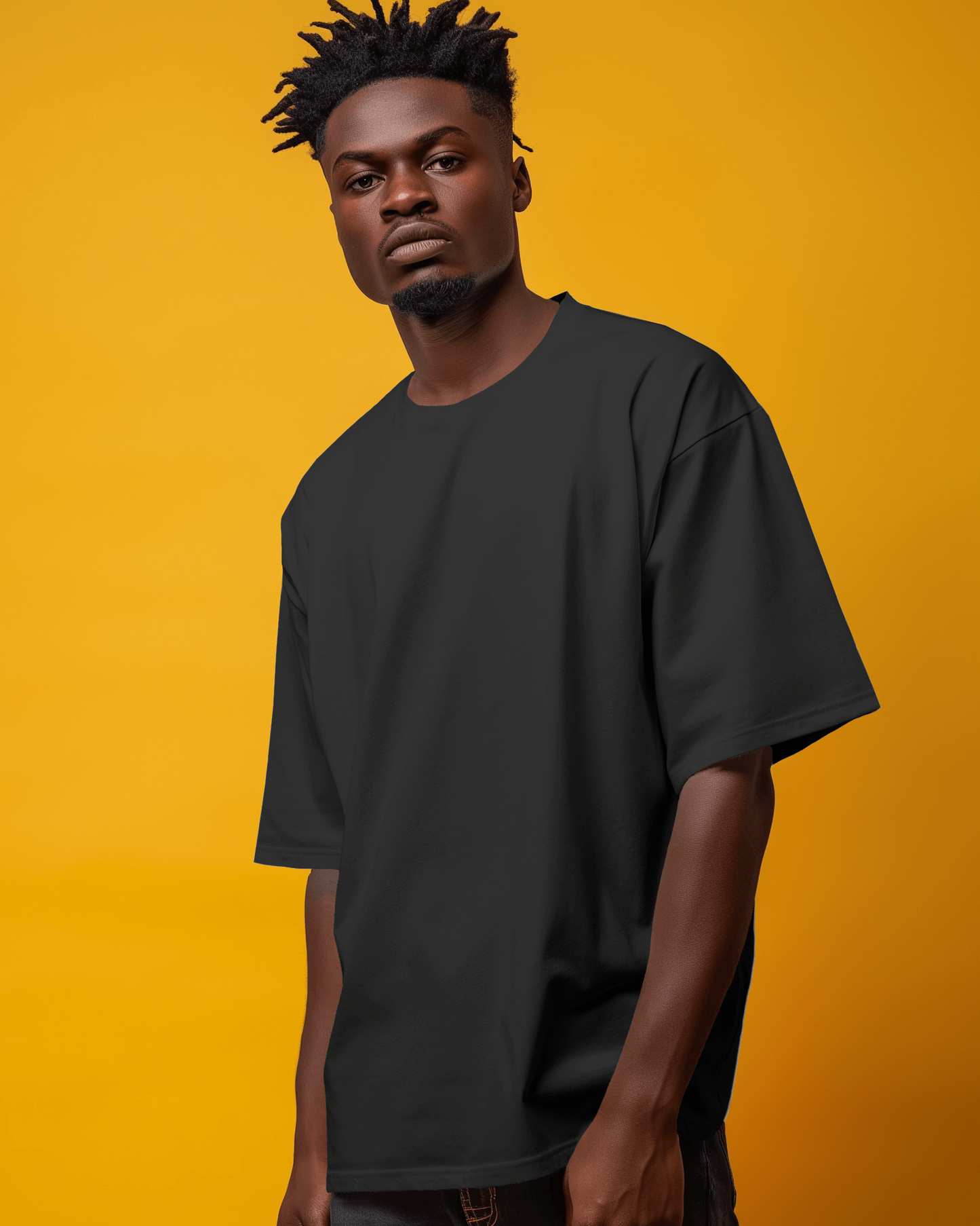 Unisex Classic Oversized T-Shirt (Black)