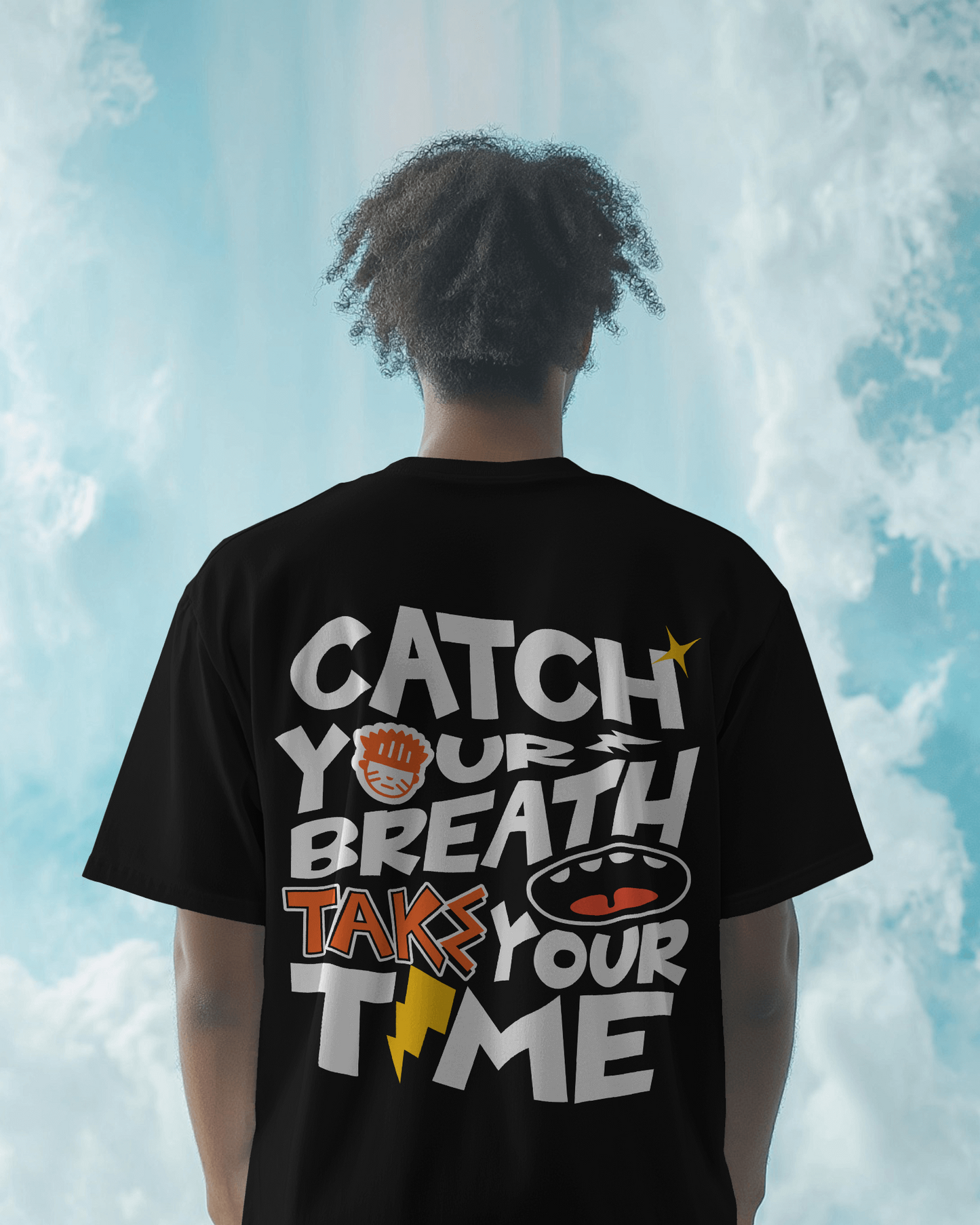 Unisex Classic Oversized T-Shirt (Catch Your Breathe)