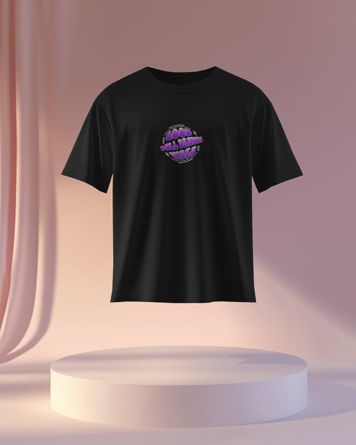 Unisex Terry Oversized T-Shirt (Good Vibes)