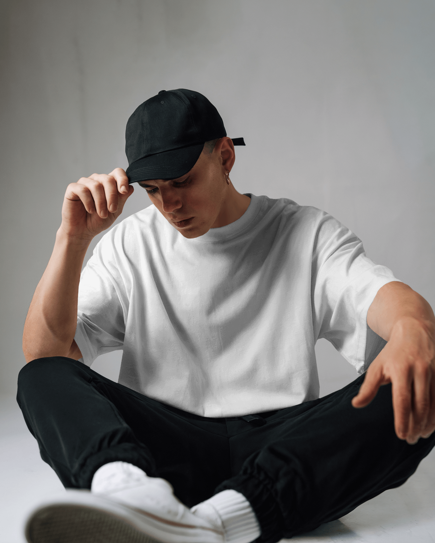 Unisex Classic Oversized T-shirt (White)