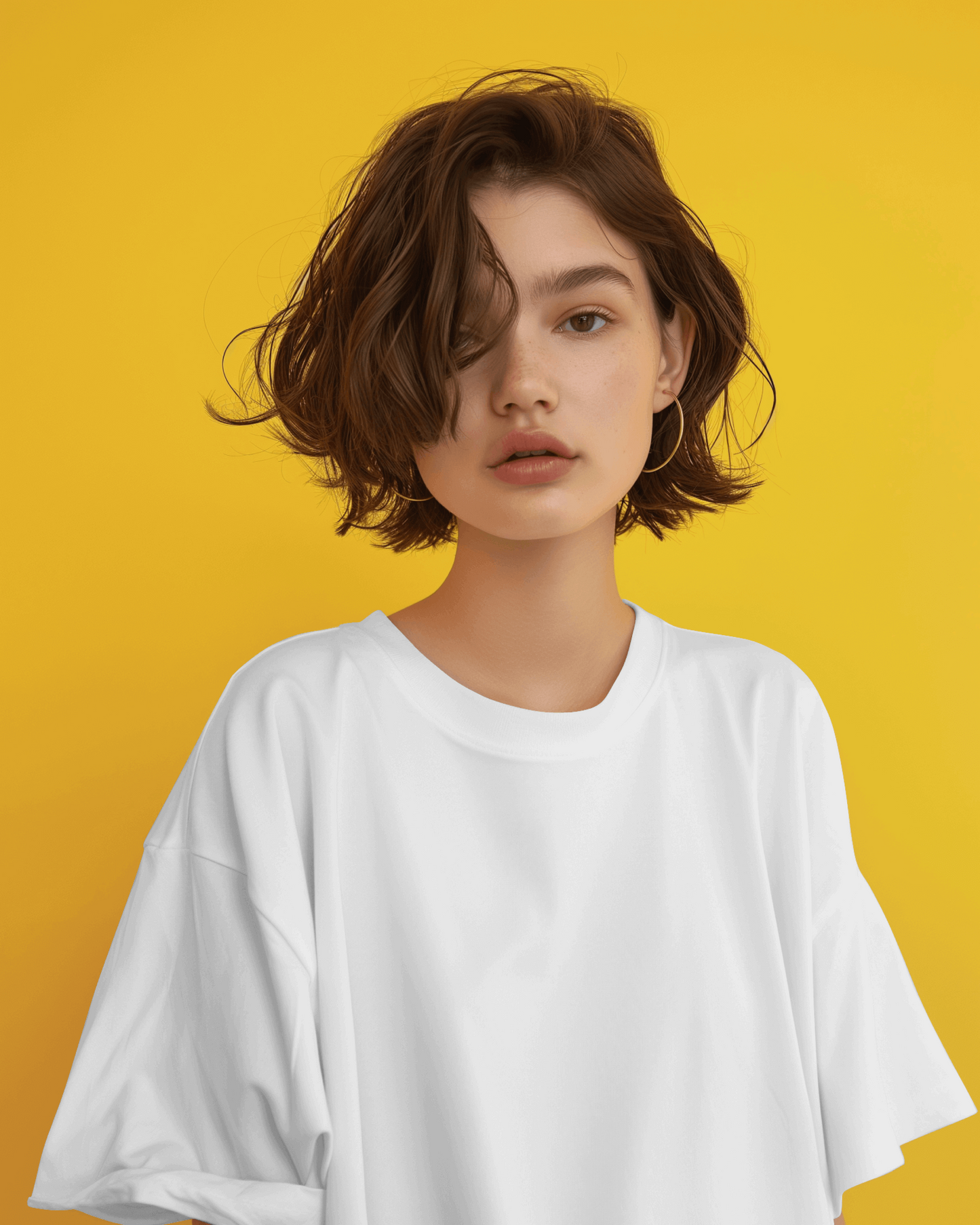 Unisex Classic Oversized T-shirt (White)