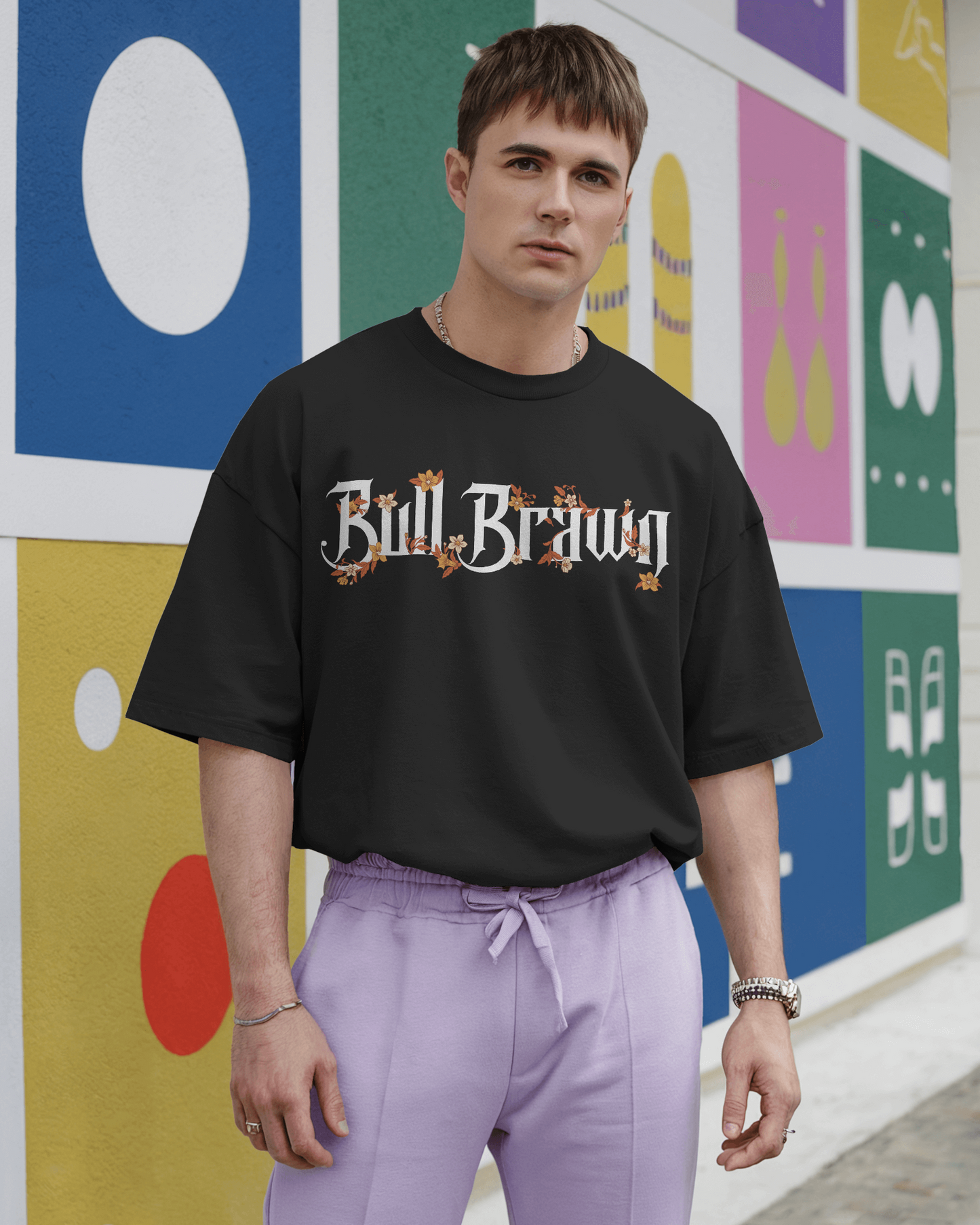 Unisex Classic Oversized T-Shirt (Bull Brawn)