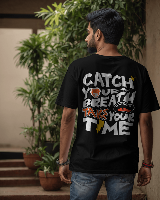 Unisex Classic Oversized T-Shirt (Catch Your Breathe)