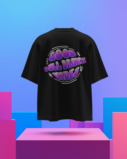 Unisex Terry Oversized T-Shirt (Good Vibes)