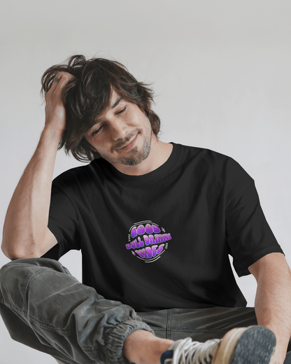 Unisex Terry Oversized T-Shirt (Good Vibes)