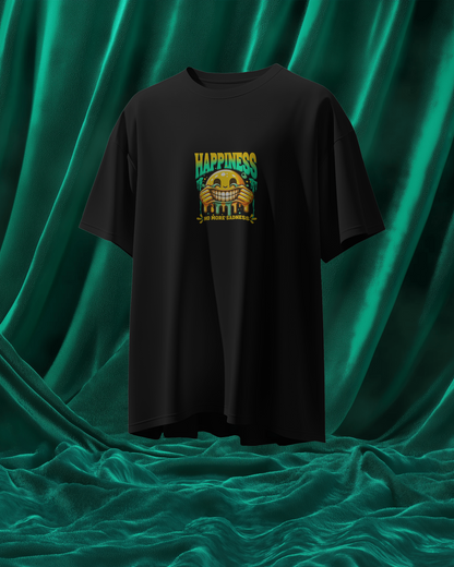 Unisex Terry Oversized T-Shirt (Happiness)
