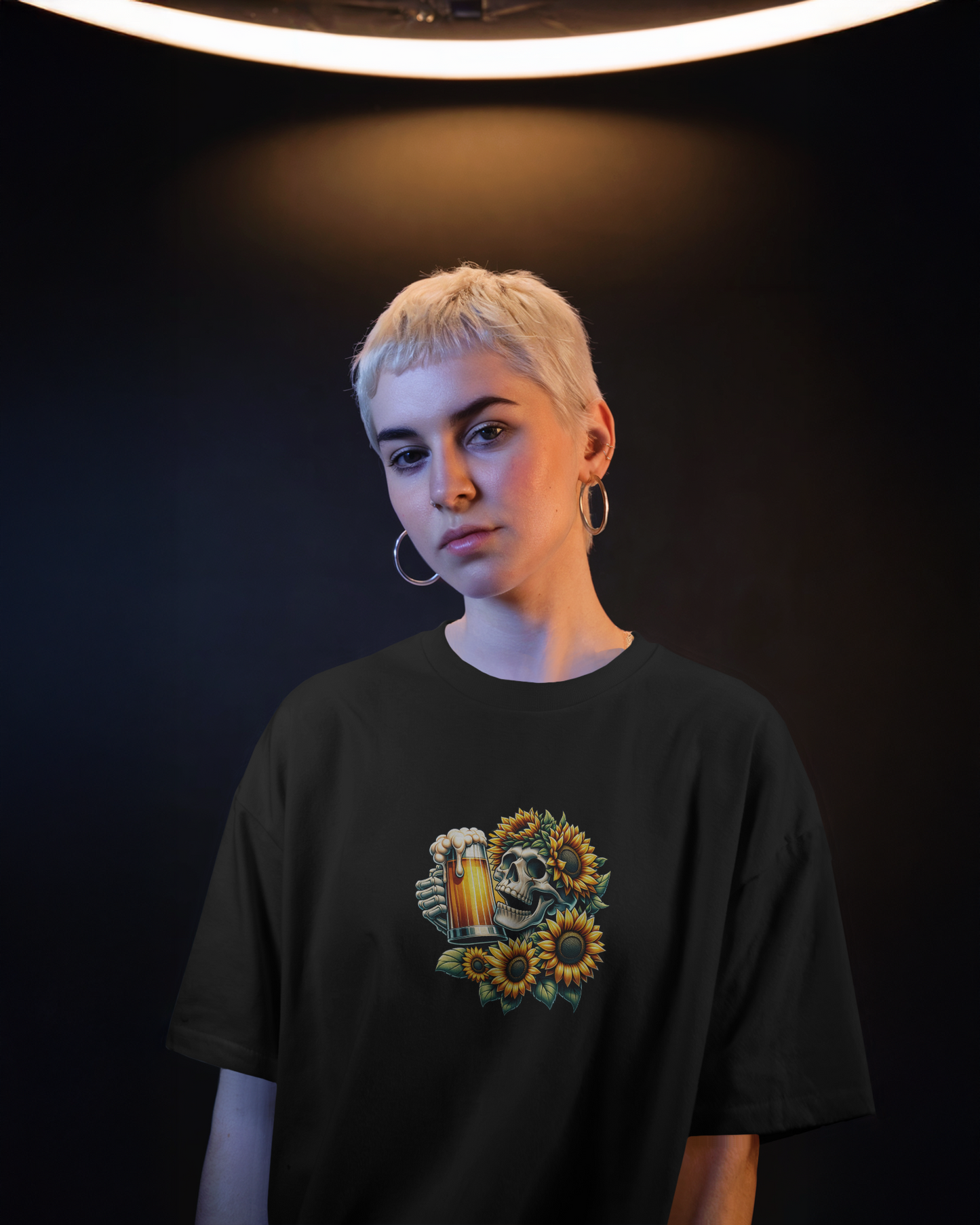 Unisex Terry Oversized T-Shirt (Happy Hour)