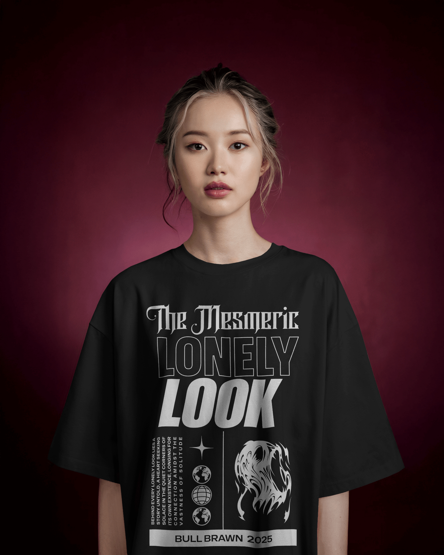 Unisex Classic Oversized T-Shirt (Lonely Look)