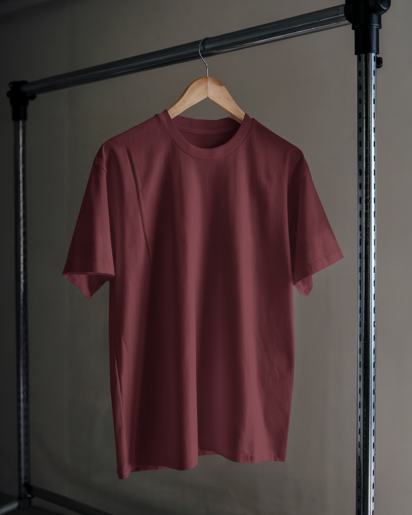 Unisex Classic Oversized T-shirt (Maroon)